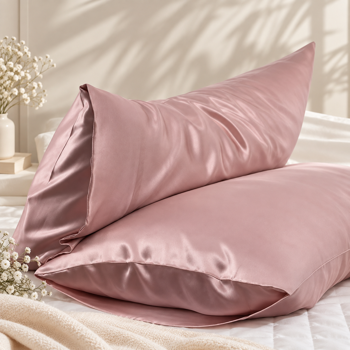 Natural Mulberry Silk Pillowcase