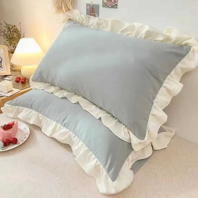Princess Ruffle Pillow Cover