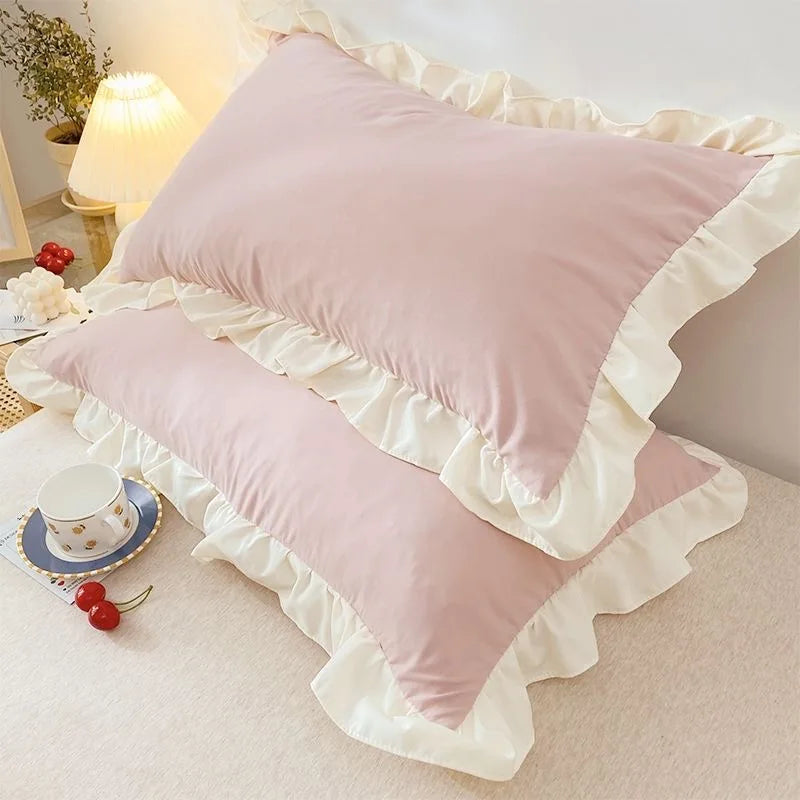 Princess Ruffle Pillow Cover