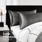 Soft Satin Silk Pillowcase Set