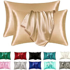Soft Satin Silk Pillowcase Set