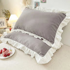 Princess Ruffle Pillow Cover