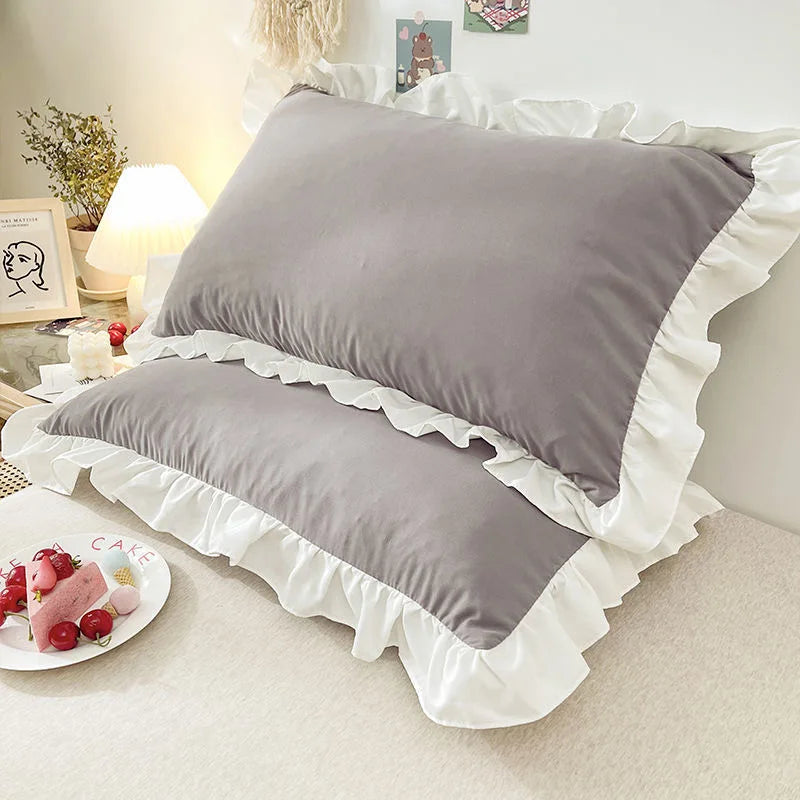 Princess Ruffle Pillow Cover