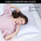 Soft Satin Silk Pillowcase Set