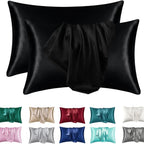 Soft Satin Silk Pillowcase Set